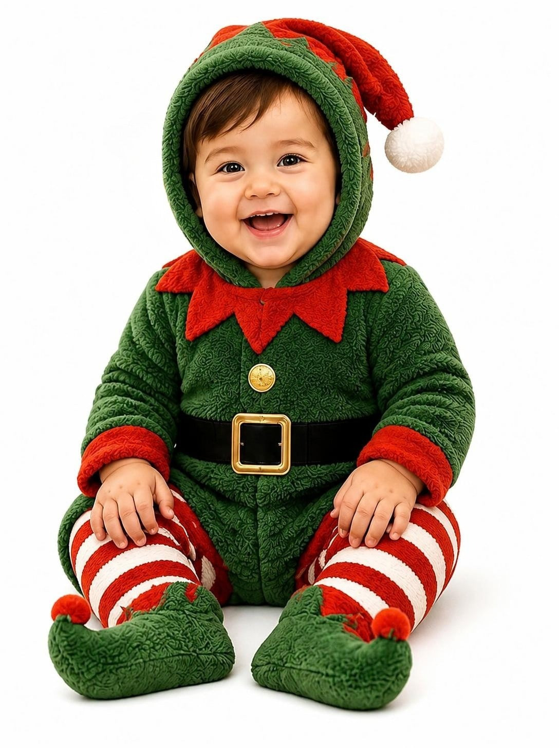 Jolly Bub – Cozy Baby Christmas Suit