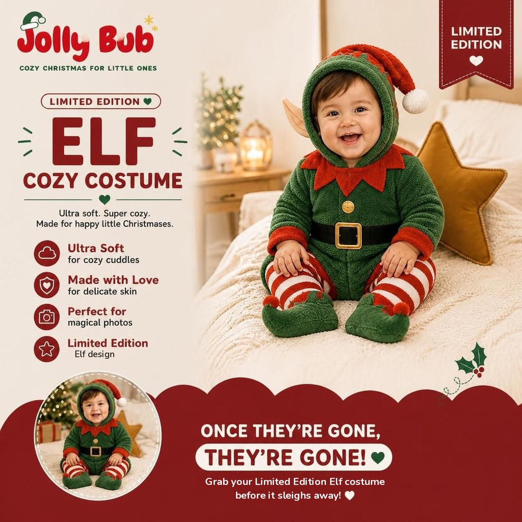 Jolly Bub – Cozy Baby Christmas Suit